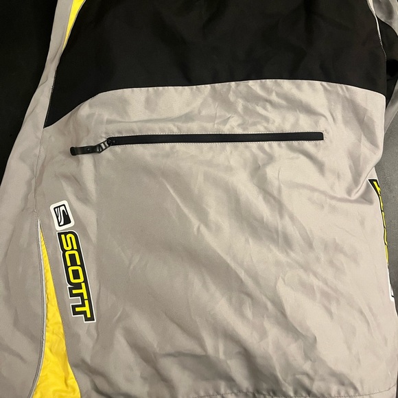 Scott Motorsports Reima Tec Waterproof Jacket Shell Mens XXL Grey - Picture 2 of 11